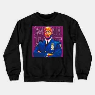 captain holt geometric pop art Crewneck Sweatshirt